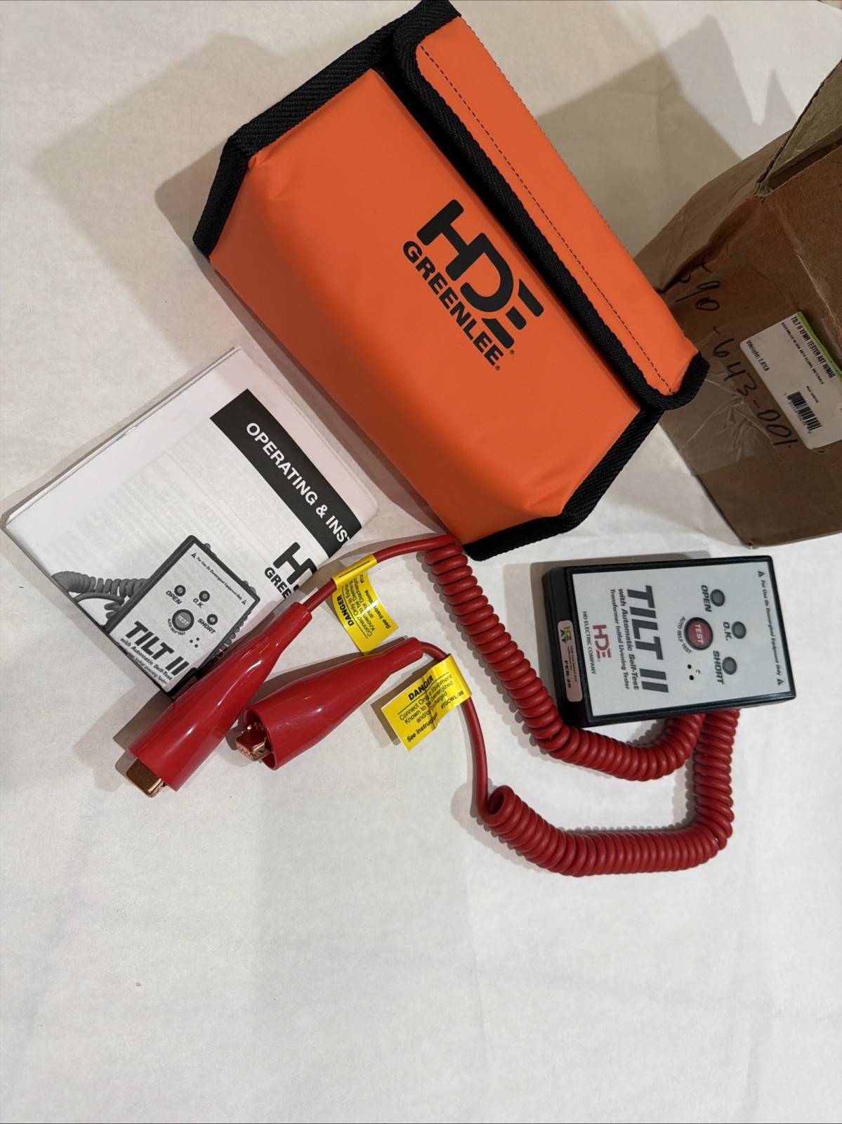 Greenlee TL-AST-M Tilt II Transformer Tester Auto Self-Test Magnet Mount NEW