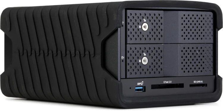 Glyph Blackbox Pro RAID 16TB Thunderbolt 3 Desktop Hard Drive with Hub - Black