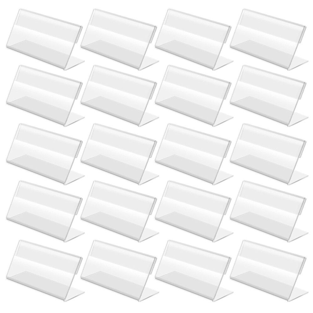 20PCS Sign Holders Table Holders Business Holder Wedding Name Holders Table