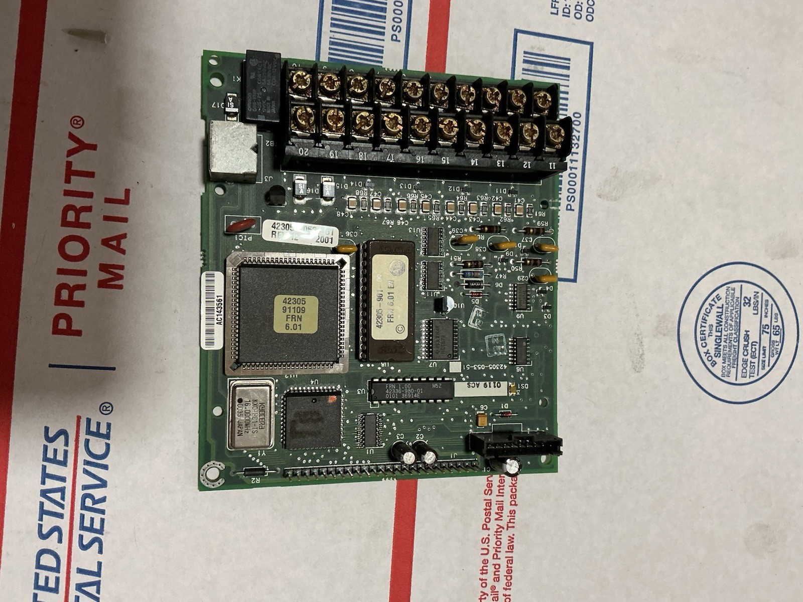 ALLEN BRADLEY 42305-053-51 DRIVE CONTROL BOARD E6