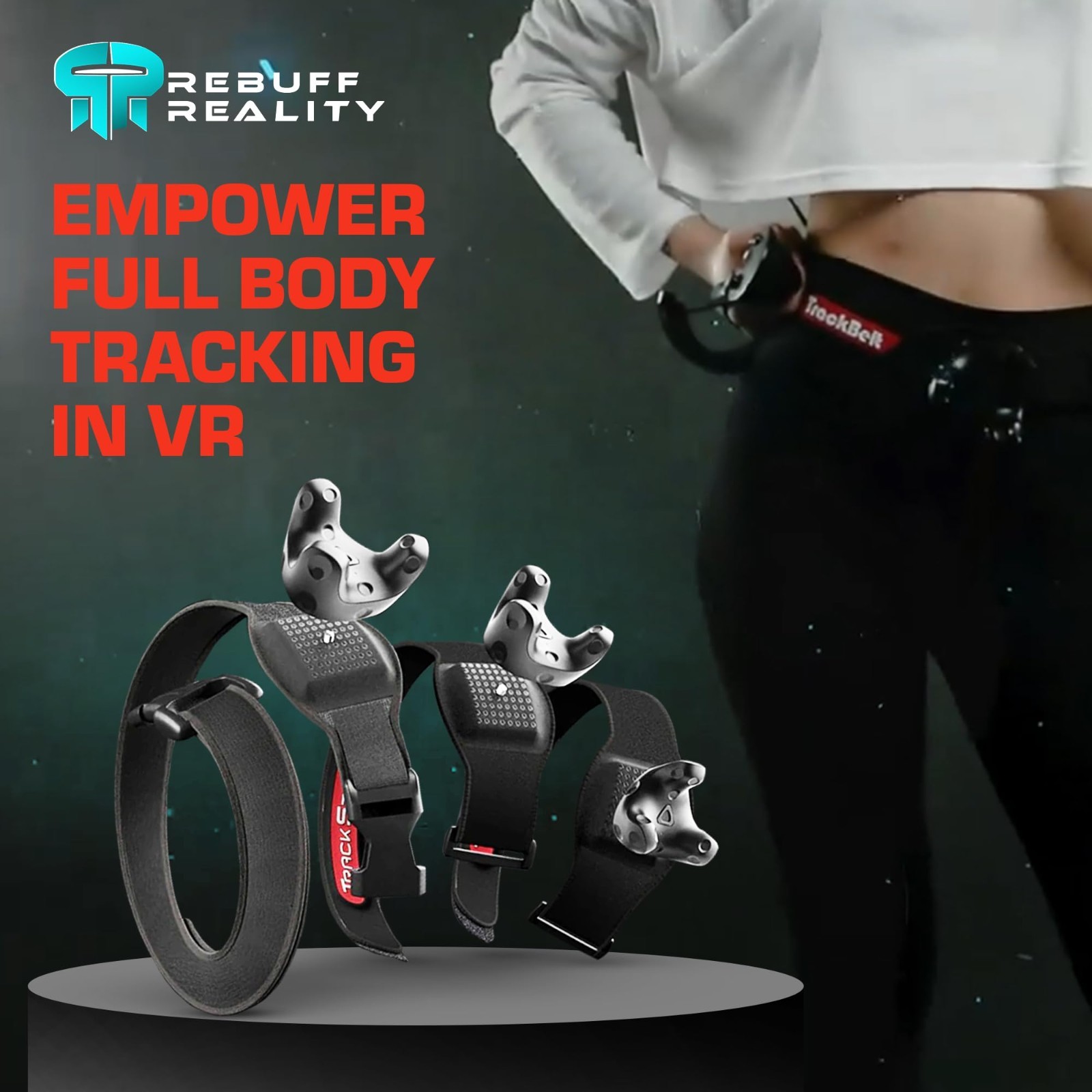 VR Full Body Tracking Straps for Vive Tracker 3.0 & 2.0 - Ultimate VRChat Access
