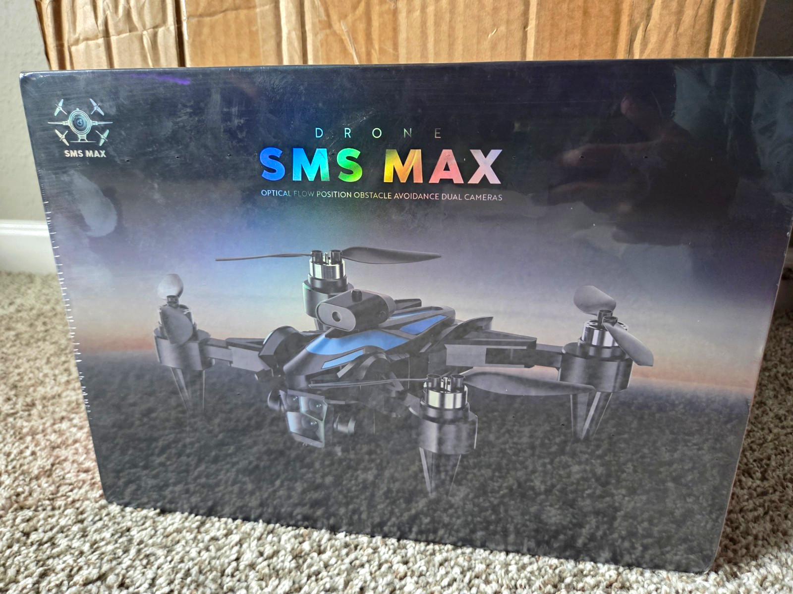 SMS MAX SMS007 Quadcopter Drone Dual Camera Optical Flow Headless Obstacle Avoid