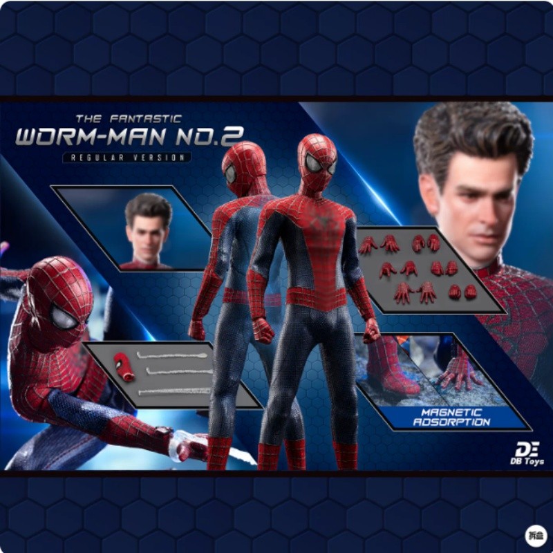 DB Toys X 6in Studio The Amazing Spider-man 1/12 Scale Limited Action Figure