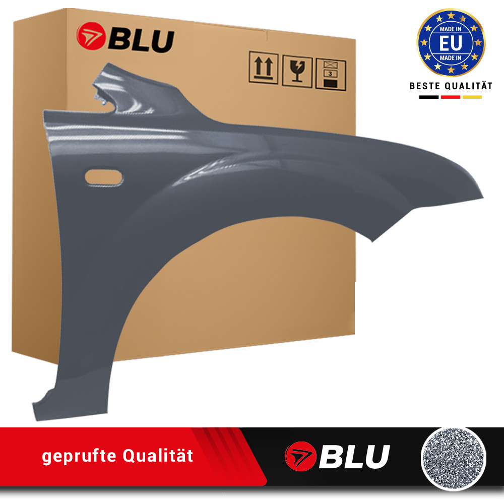 Fender For FORD FOCUS MK2 II 2MWE Magnum Grey Right Grey 04-08 Front Paint