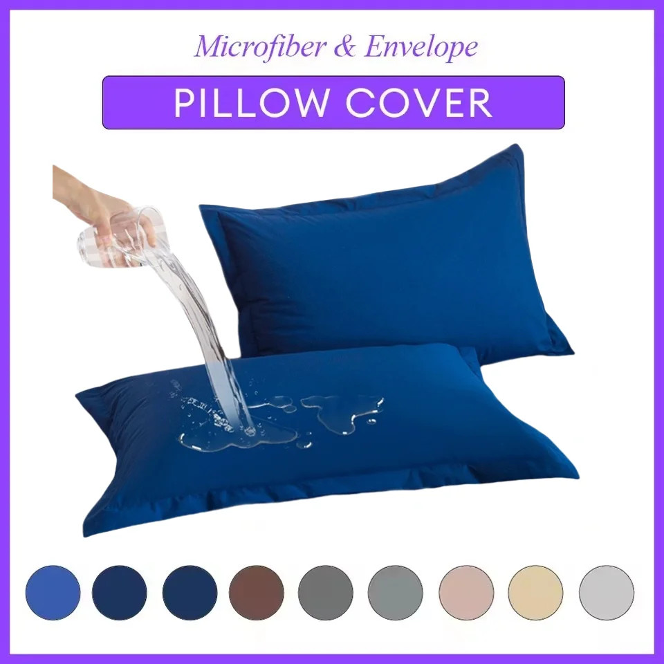 2 Pieces Sets 51*66cm 51*76cm 51*92cm 48*74cm Waterproof Fabric Pillowcases Pill
