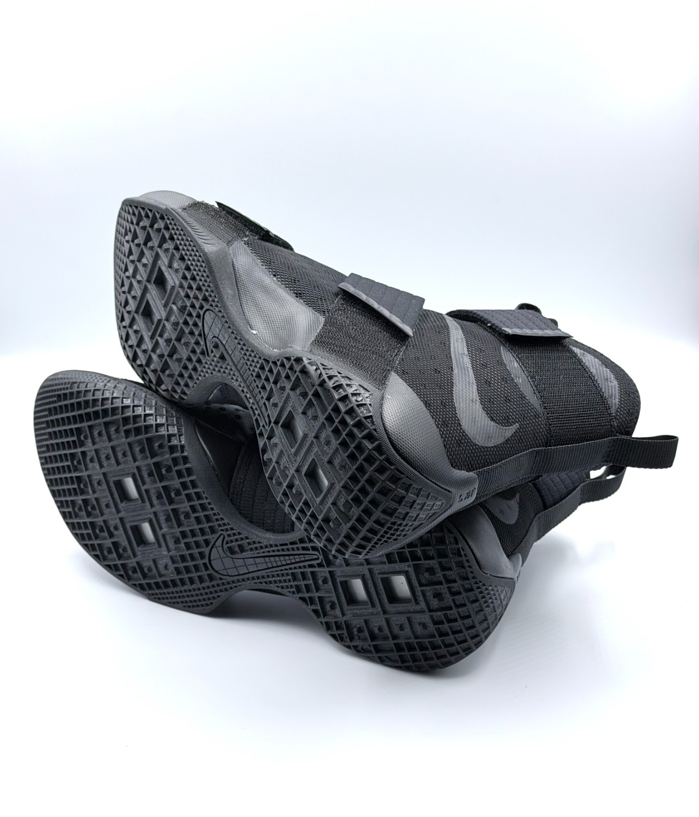 Size 11 - Nike LeBron Soldier 10 Black Space