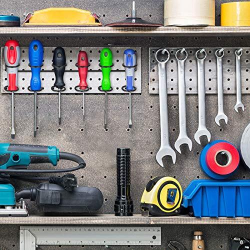 4 Pack Pegboard Screwdriver Holders Pegboard Utility Tool Pliers Hooks