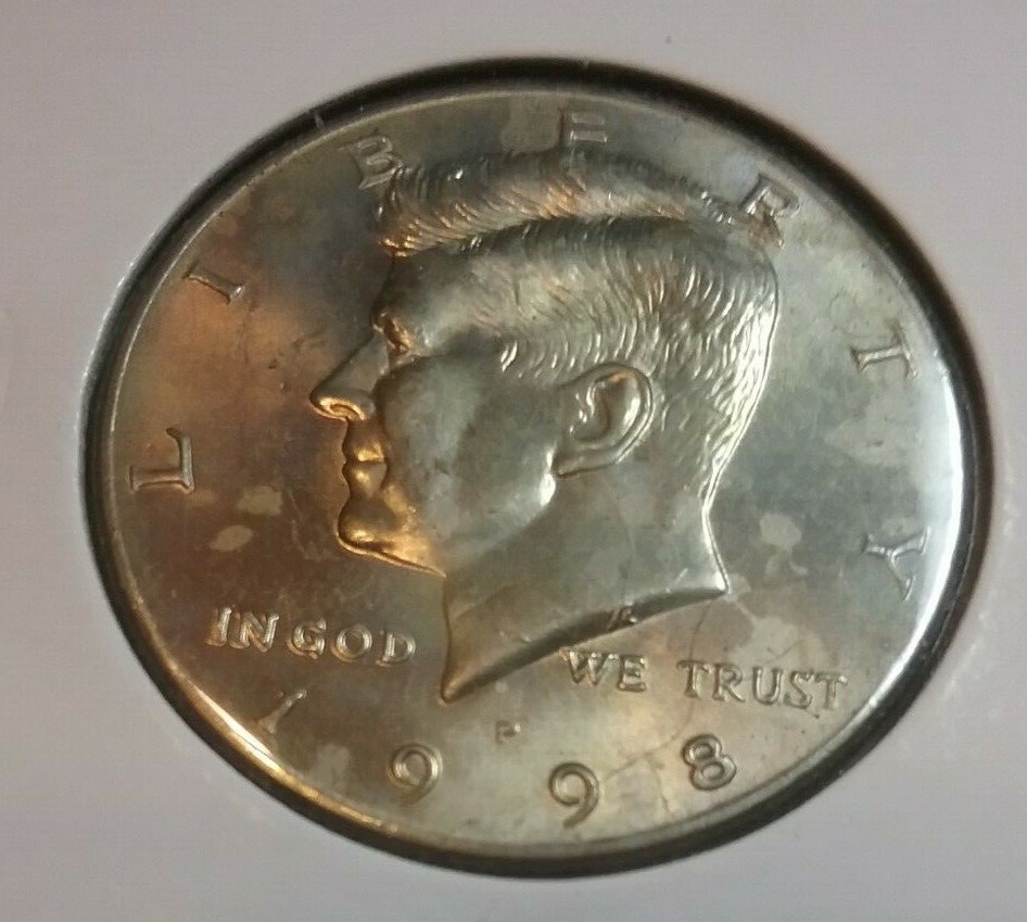 1998 Kennedy P Half Dollar - BU
