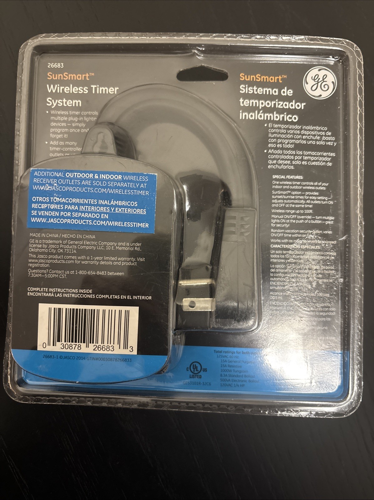 26683 GE Wireless control Outdoor Digital Timer Outlets for landscape lighting