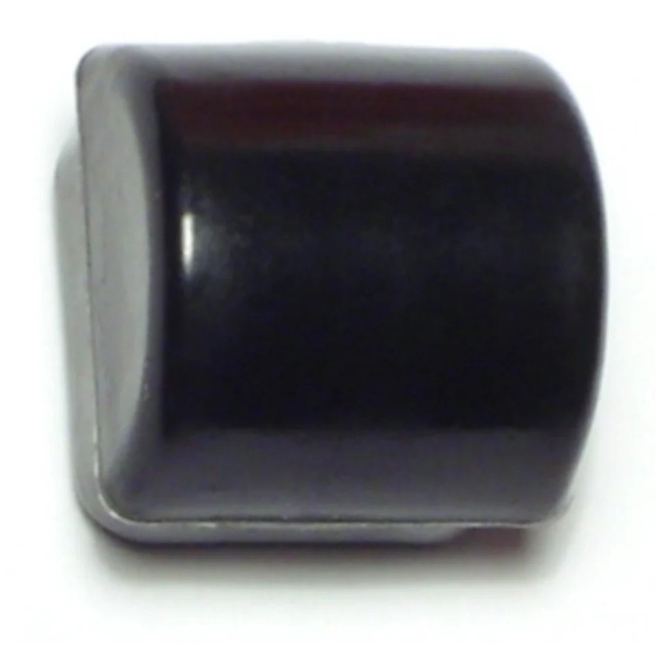 13/16" Black Plastic Inside Square Rocker (6 pcs.)