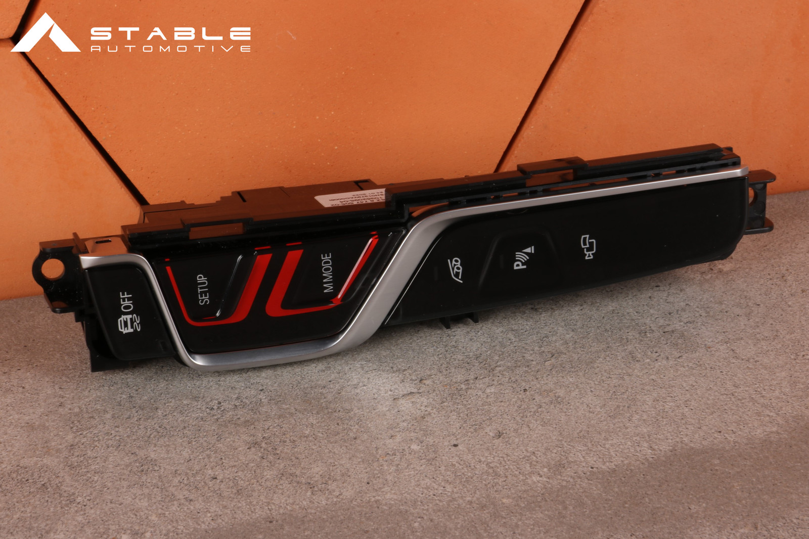 BMW M5 F90 LCI CENTER CONSOLE PANEL CONTROL UNIT SUSPENSION PDC DTC LHD 8747505