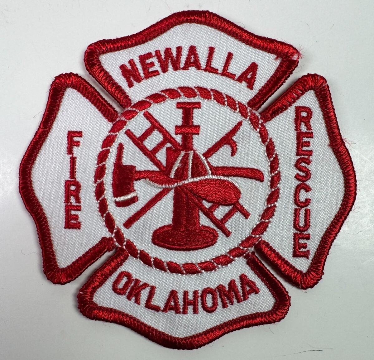 Newalla Fire Rescue Oklahoma OK Patch A7
