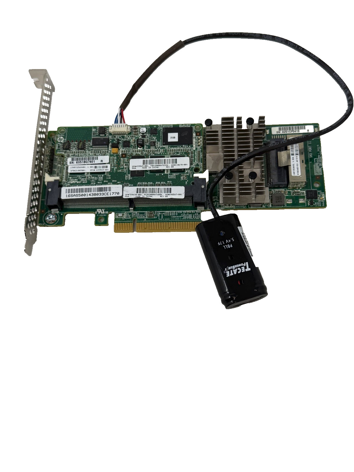 HP 698529-B21 P430/2GB Smart Array Controller  729635-001 698547-001 + Battery