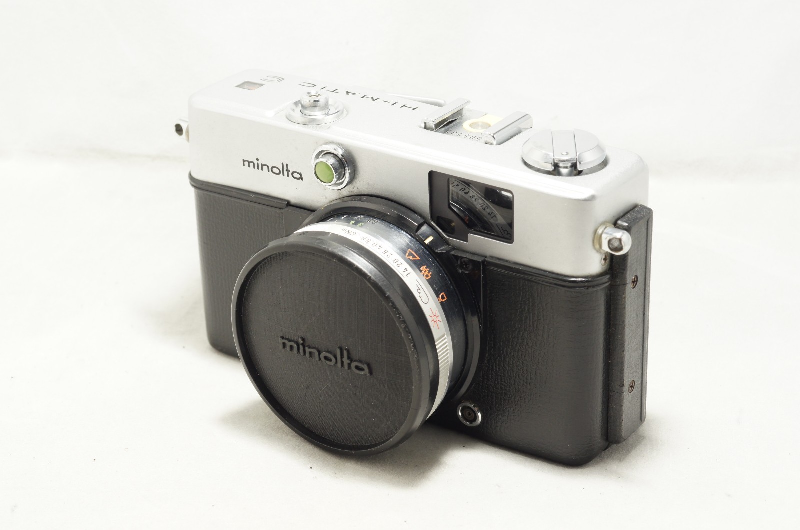 Minolta Hi-Matic C Rangefinder 40mm F2.7 Checked Working [505735]