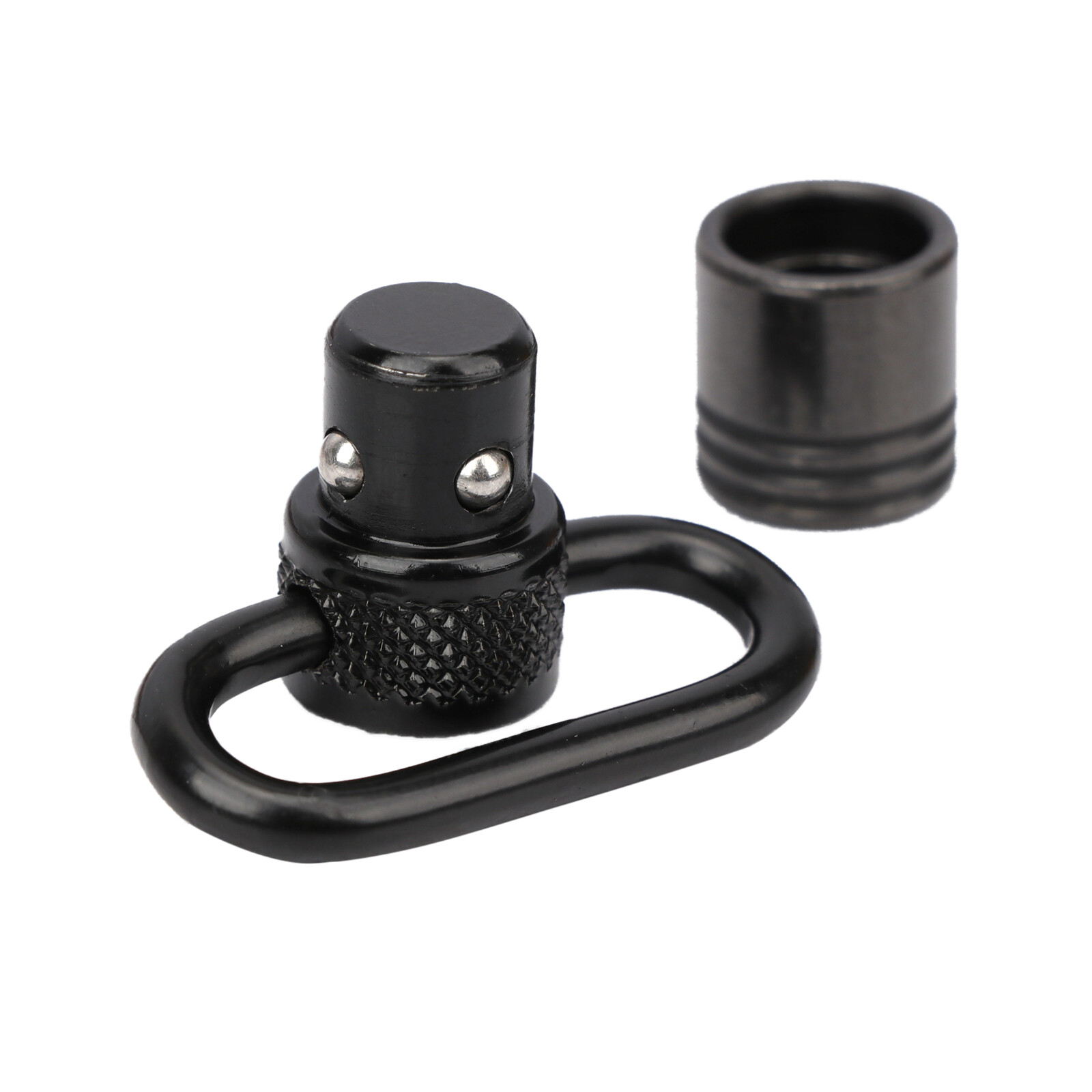 1 Pair Push Button Quick Detach/Release Rifle Sling Swivels Mount Base-Xmas Gift