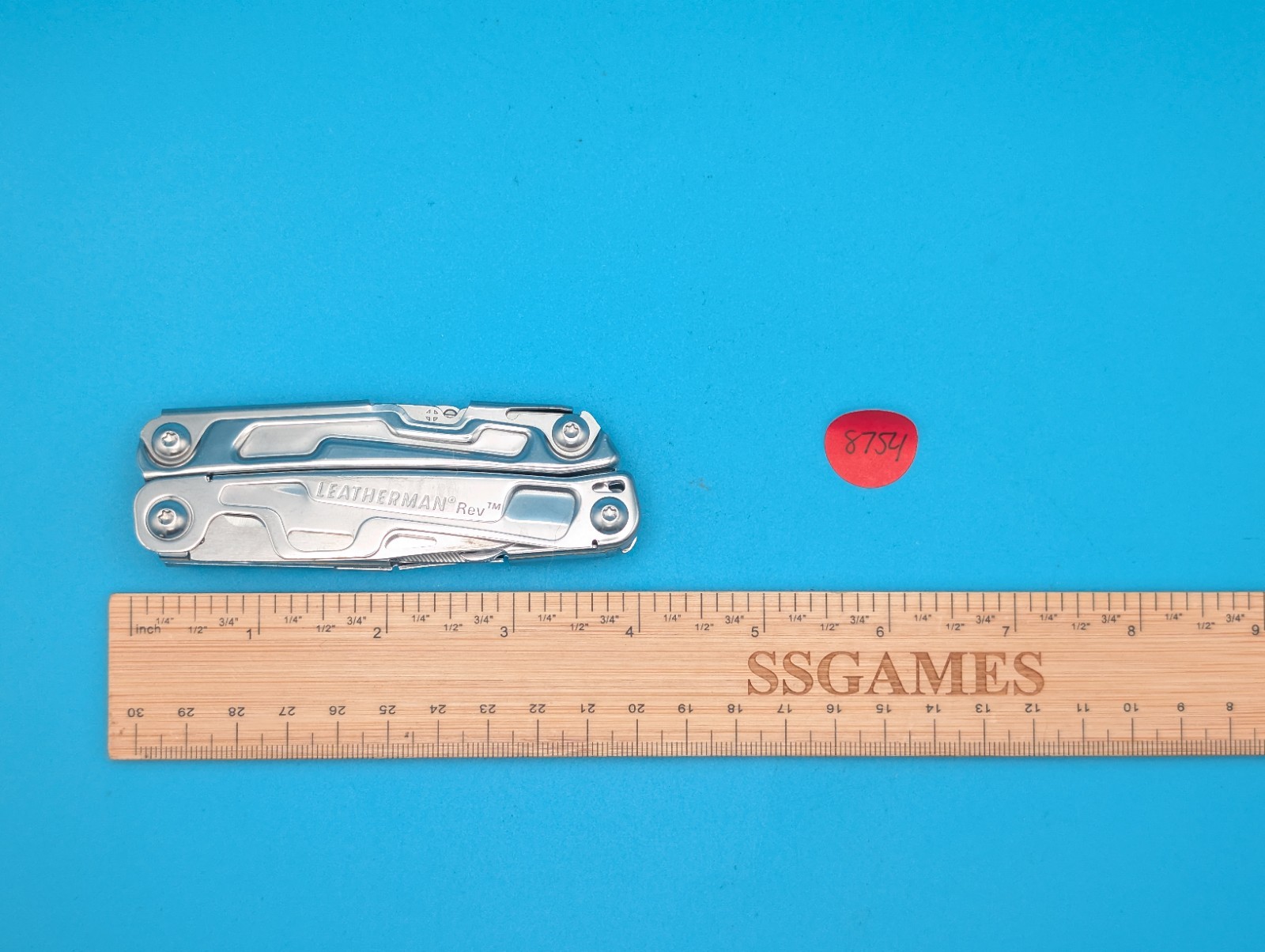 Leatherman Rev 3.8" Multi-Tool, Stainless!