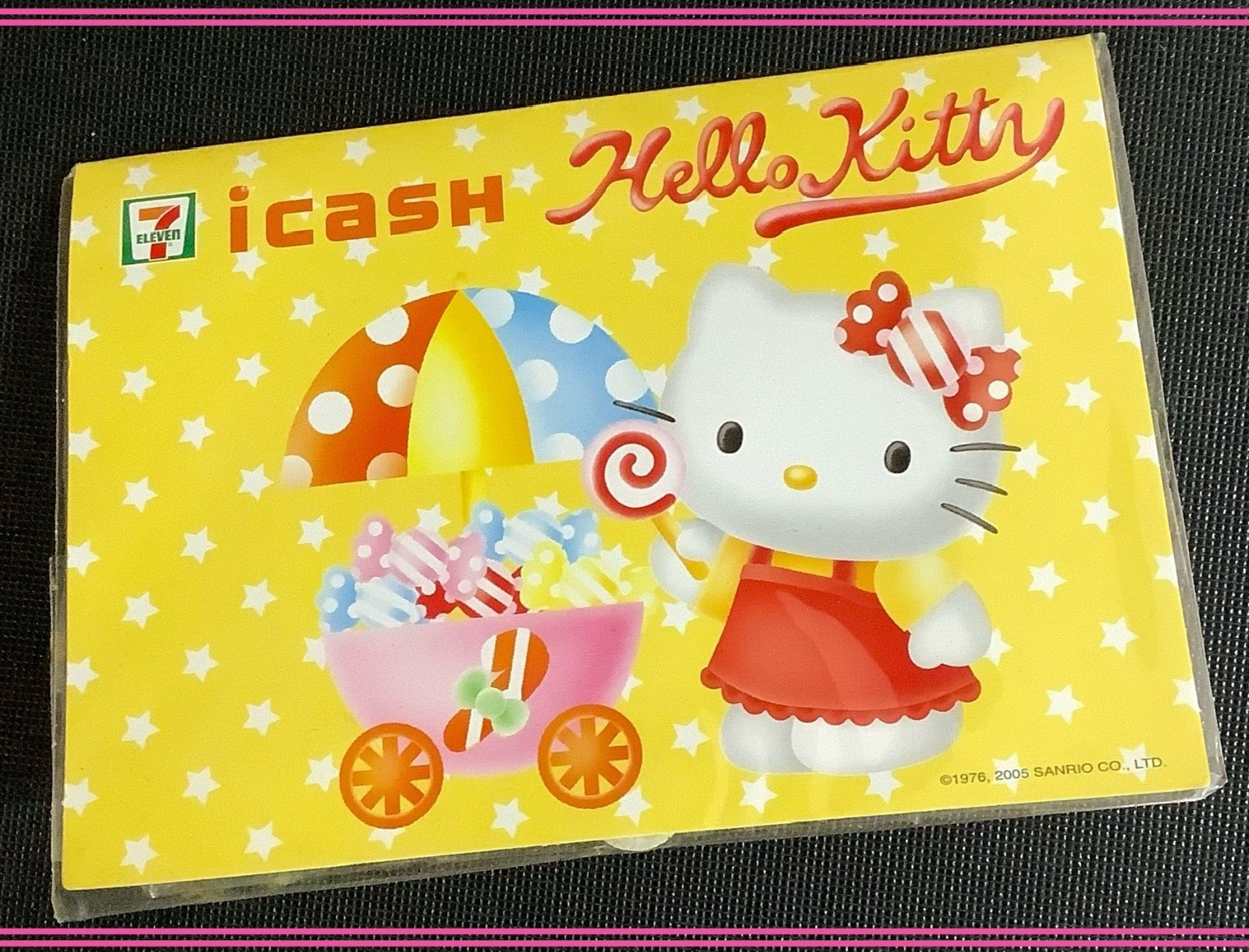 🇹🇼TAIWAN 🇹🇼 7-ELEVEN HELLO KITTY ( i CASH ) CARD — NEW