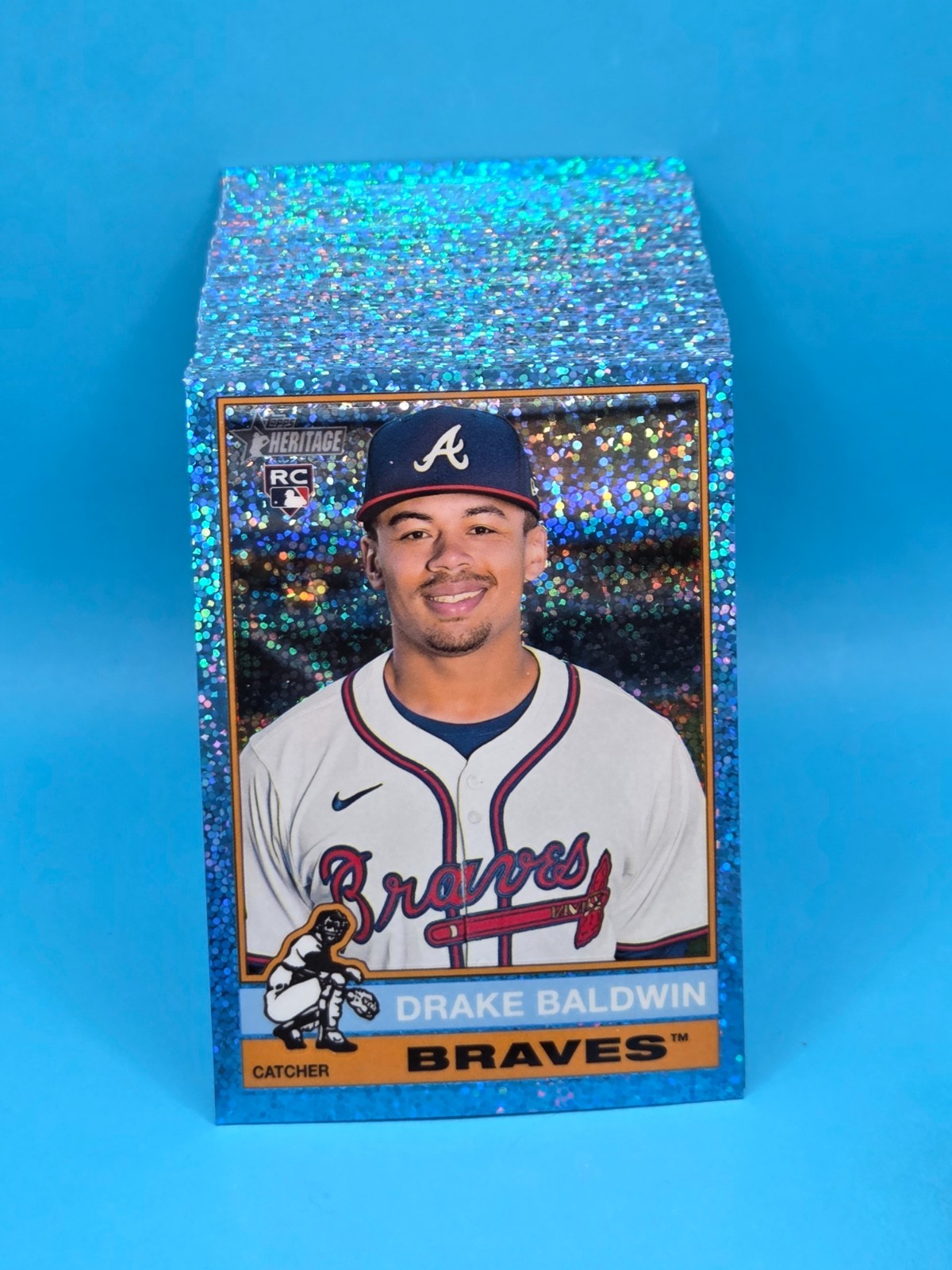 2025 Topps Heritage High Number Light Blue Sparkle You Pick BUY 10 GET FREE SHIP