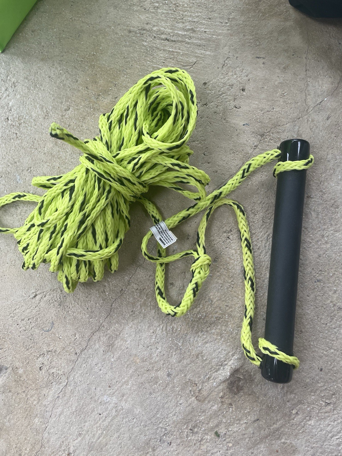 Brand new water ski rope