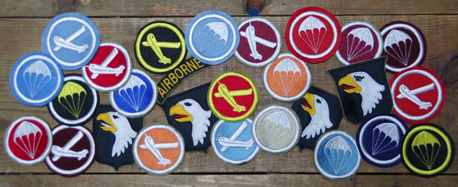 101st Airborne Infantry Division TYPE 8 patch - Miss Drop 44