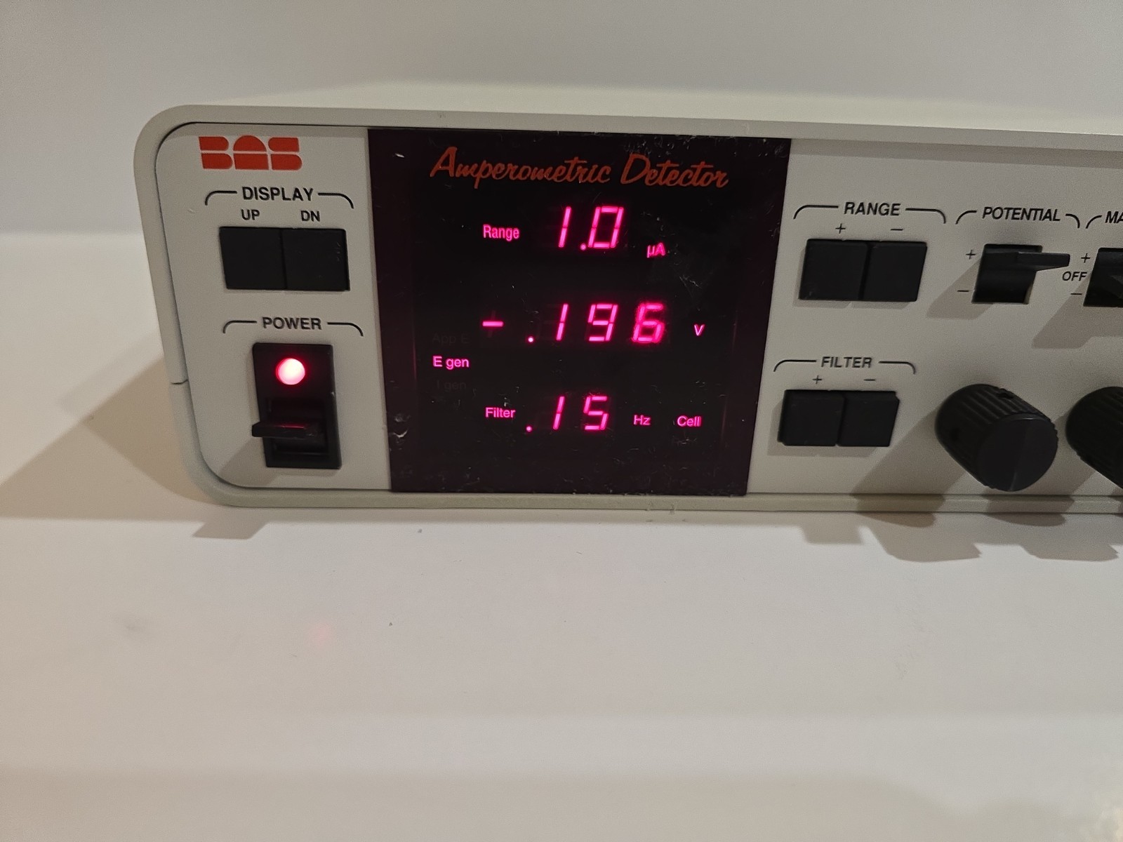 BAS LC-4C Amperometric Detector Tested Working