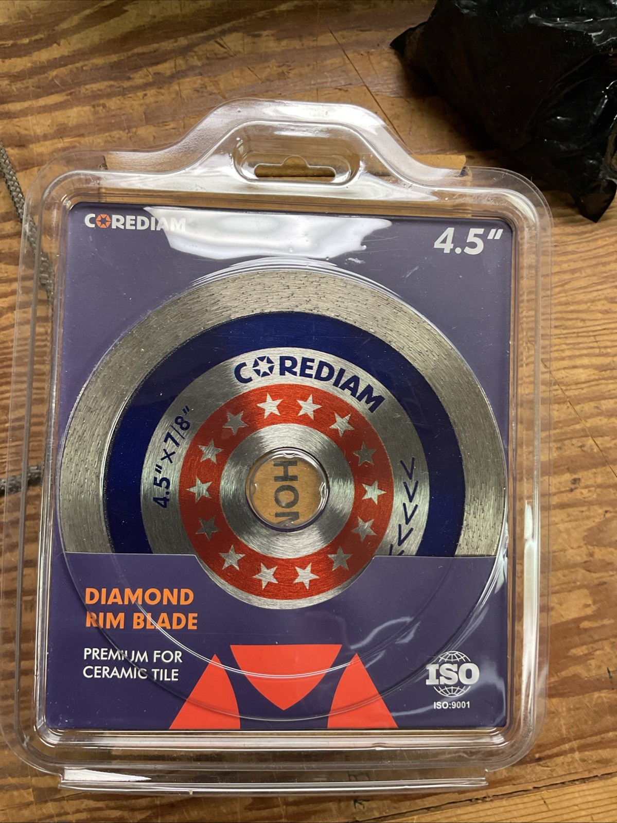 4.5” Diamond Blade, Ceramic Tile