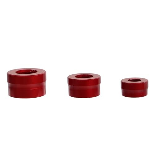 66pcs Engine Bolt Topper Cap Cover Aluminum For Harley Evolution,Twin Cam Red