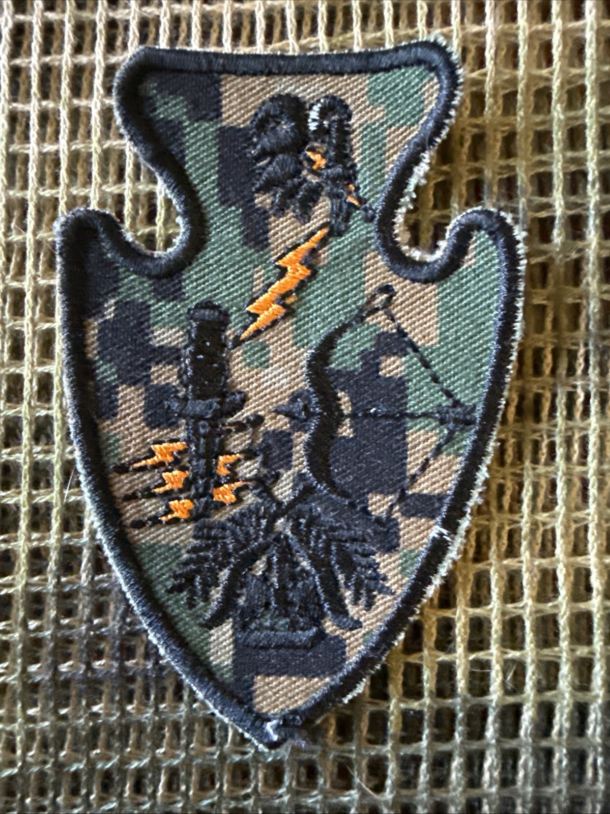 French Army 11th Elite Paratroop Brigade Group HALO Sew On Patch Afghan Made
