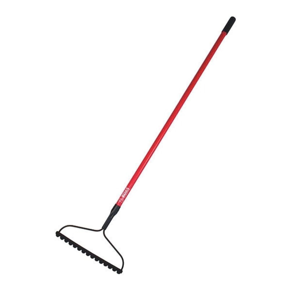 Best Bully Tools 16-Tine Bow Rake Heavy Duty Garden for Leaves, Grass, Mulch and