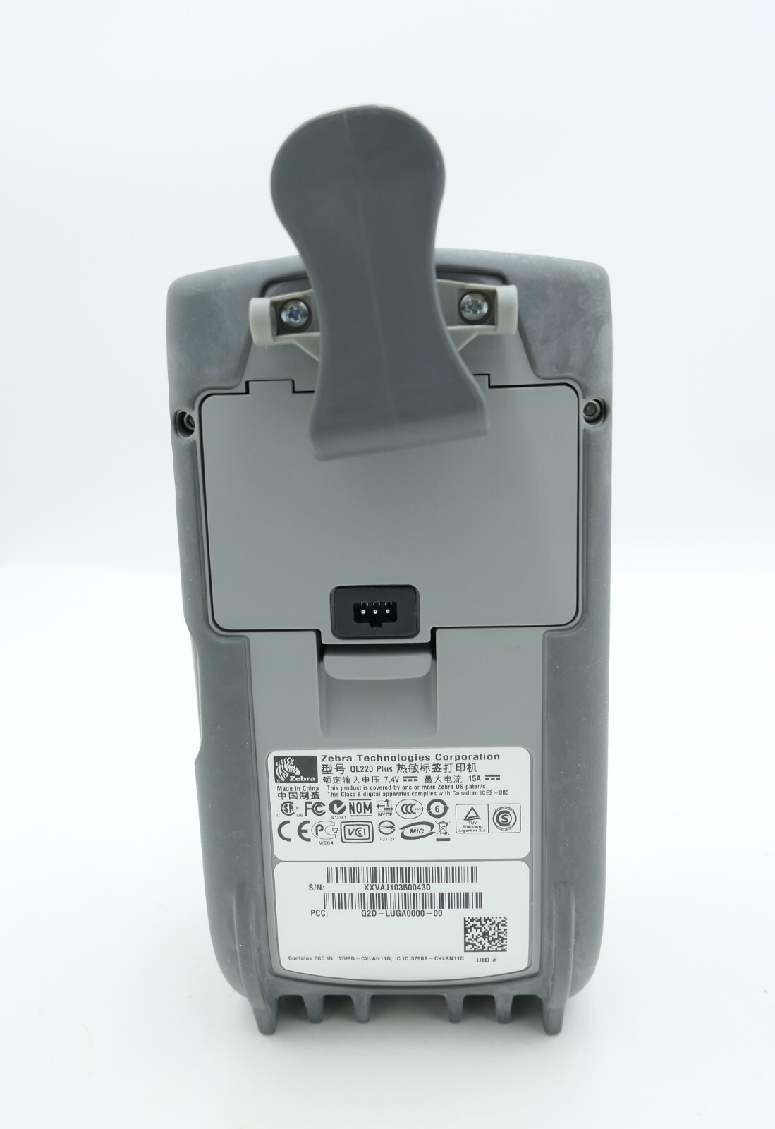 Zebra QL220 Plus Q2D-LUGA0000-00 Portable Barcode Label Wireless Printer NEW