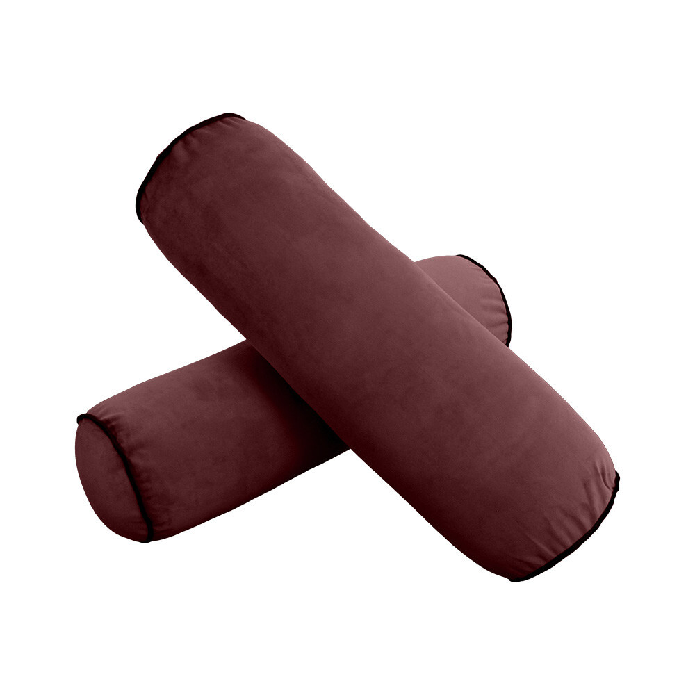 Model V3 Twin Velvet ContrastPipe Indoor Daybed Mattress Pillow AD368