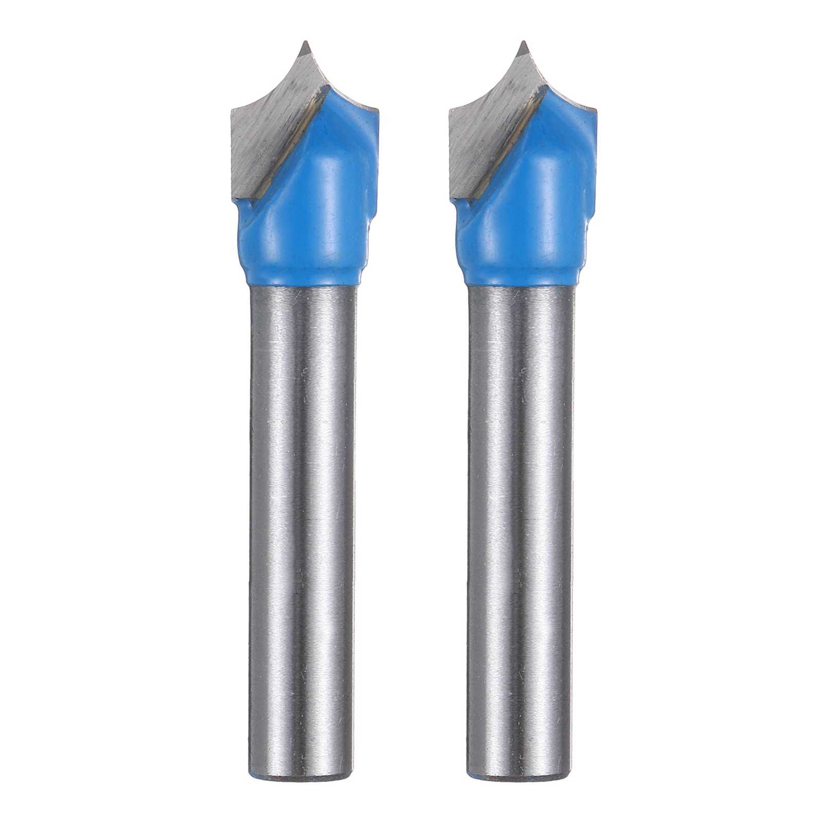 2pcs Point Cutting Roundover Router Bit 3/16" Radius 3/8" Dia CNC Router Bit