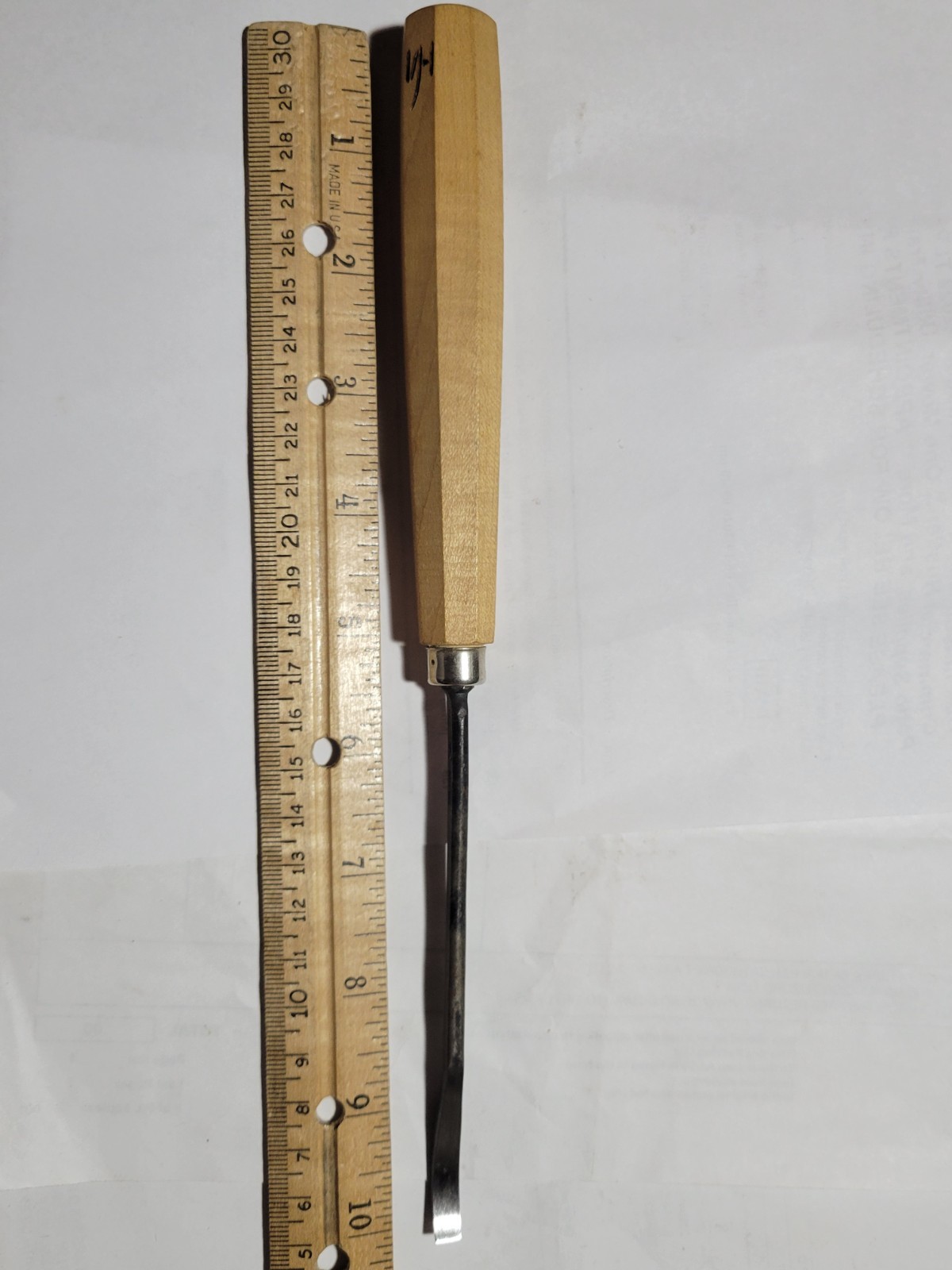 Dastra Woodcarving Spoon Chisel #1 - 6mm - 1/4" Woodcarving Woodworking