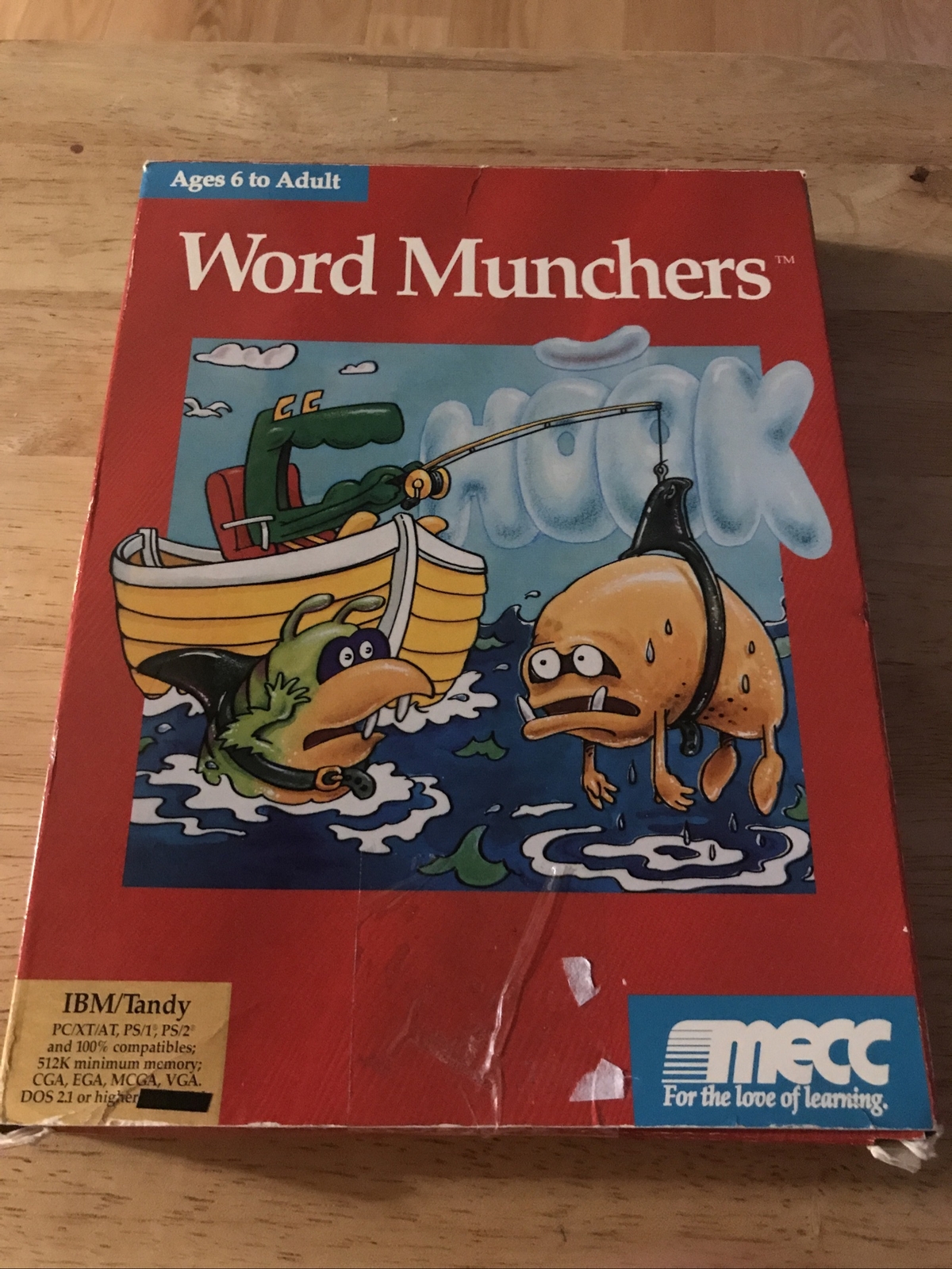 Word Munchers IBM Tandy Version 1.0- 3.5 Floppy