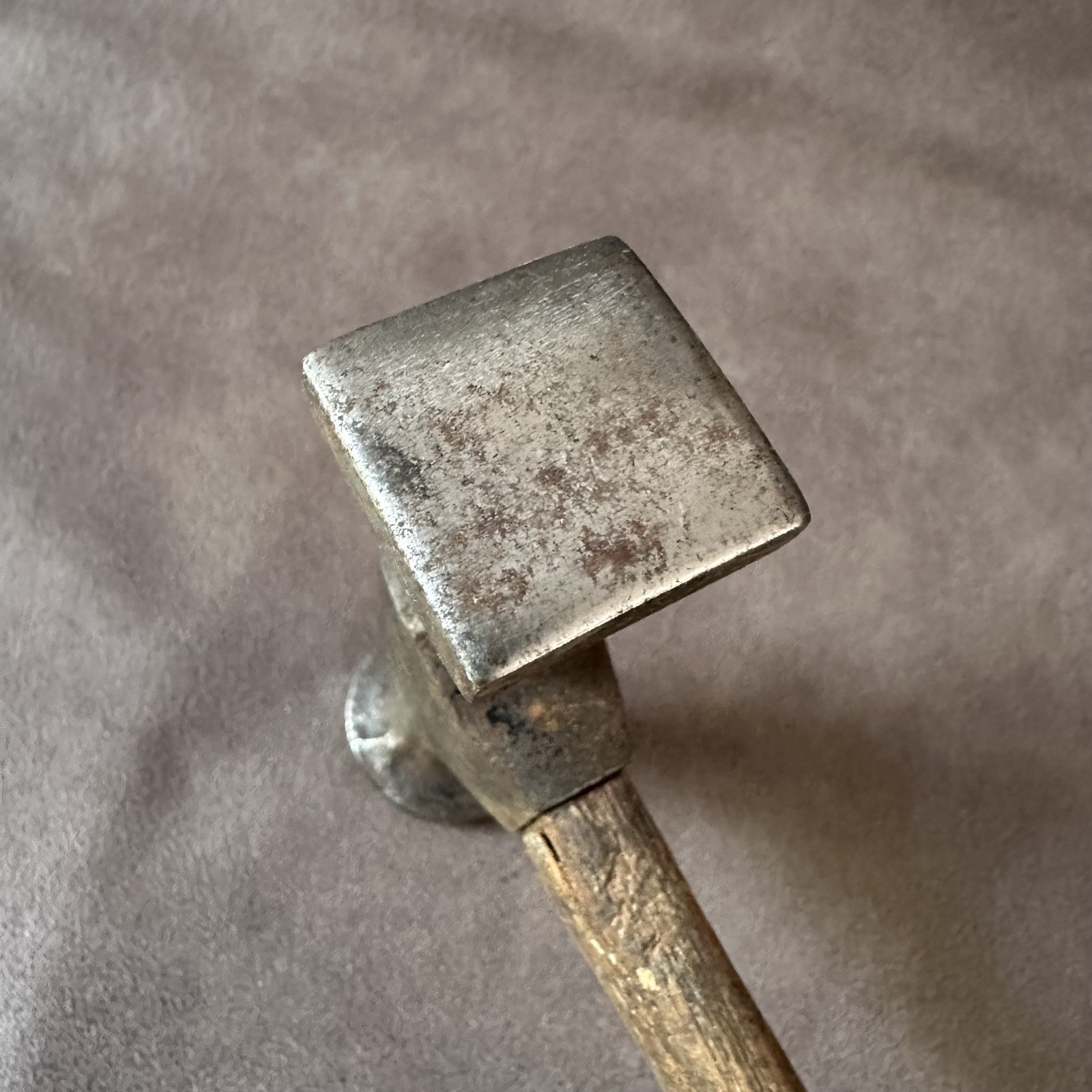 VINTAGE STANLEY AUTO BODY REPAIR PANEL BEATING SHRINKING HAMMER HAND TOOL