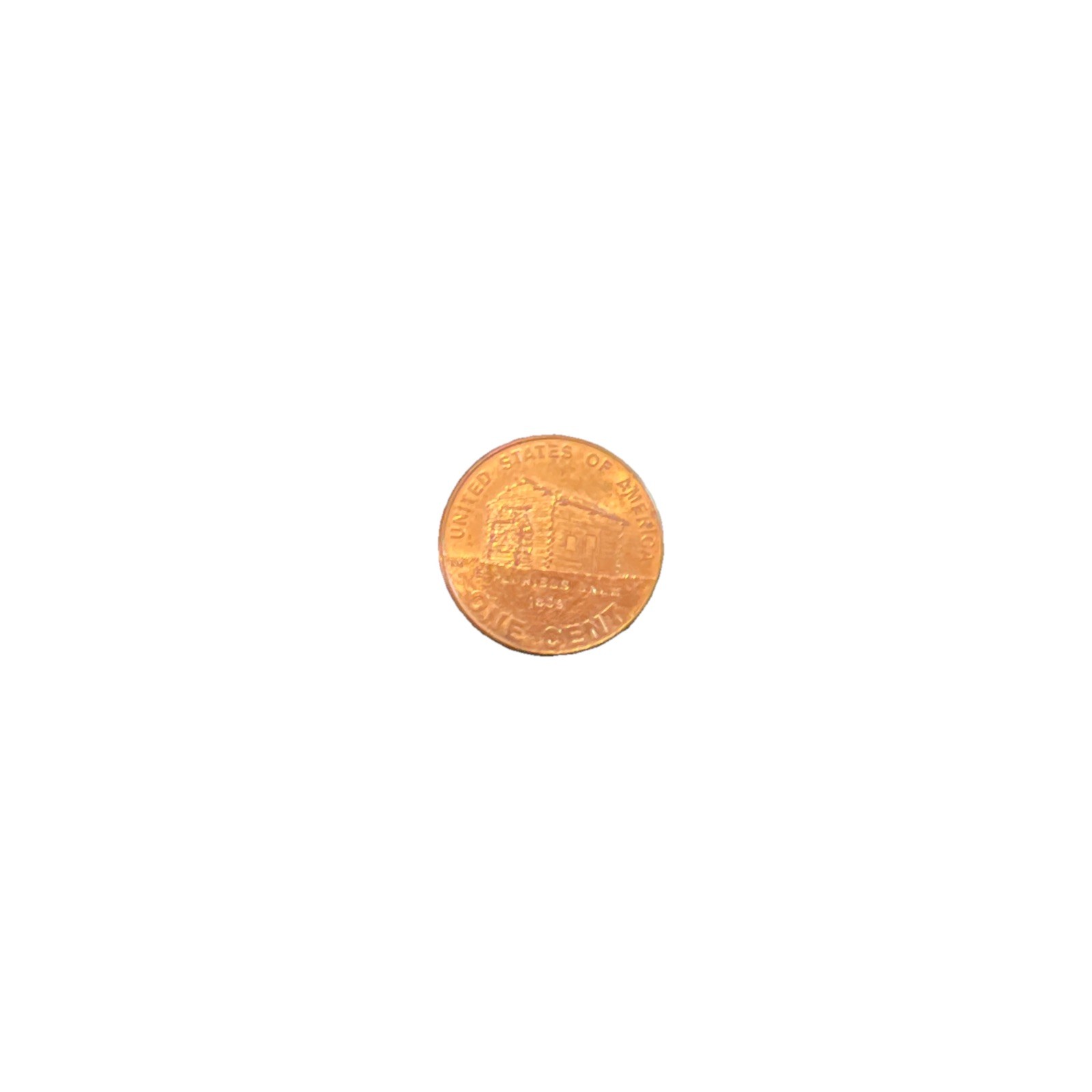 2009 Lincoln Log Cabin Penny No Mint Mark Errors