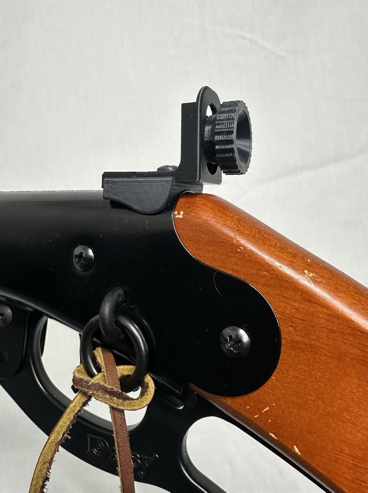 Daisy Red Ryder Peep Sight - 2mm Aperture - Adjustable Height - 38B, 99, 96