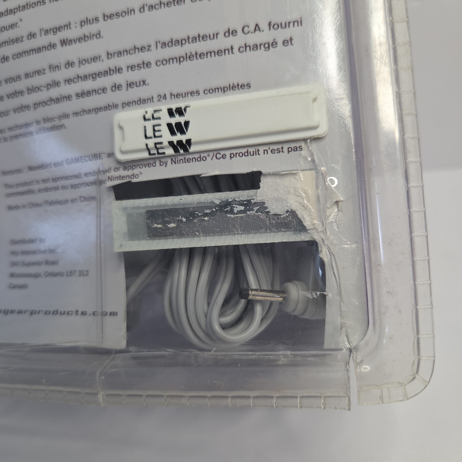 Hip Gear - Battery Pack For GameCube Wavebird - Sealed