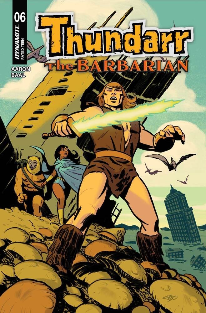 THUNDARR THE BARBARIAN #6 - Cover A Michael Cho - NM - Dynamite - Presale 07/29