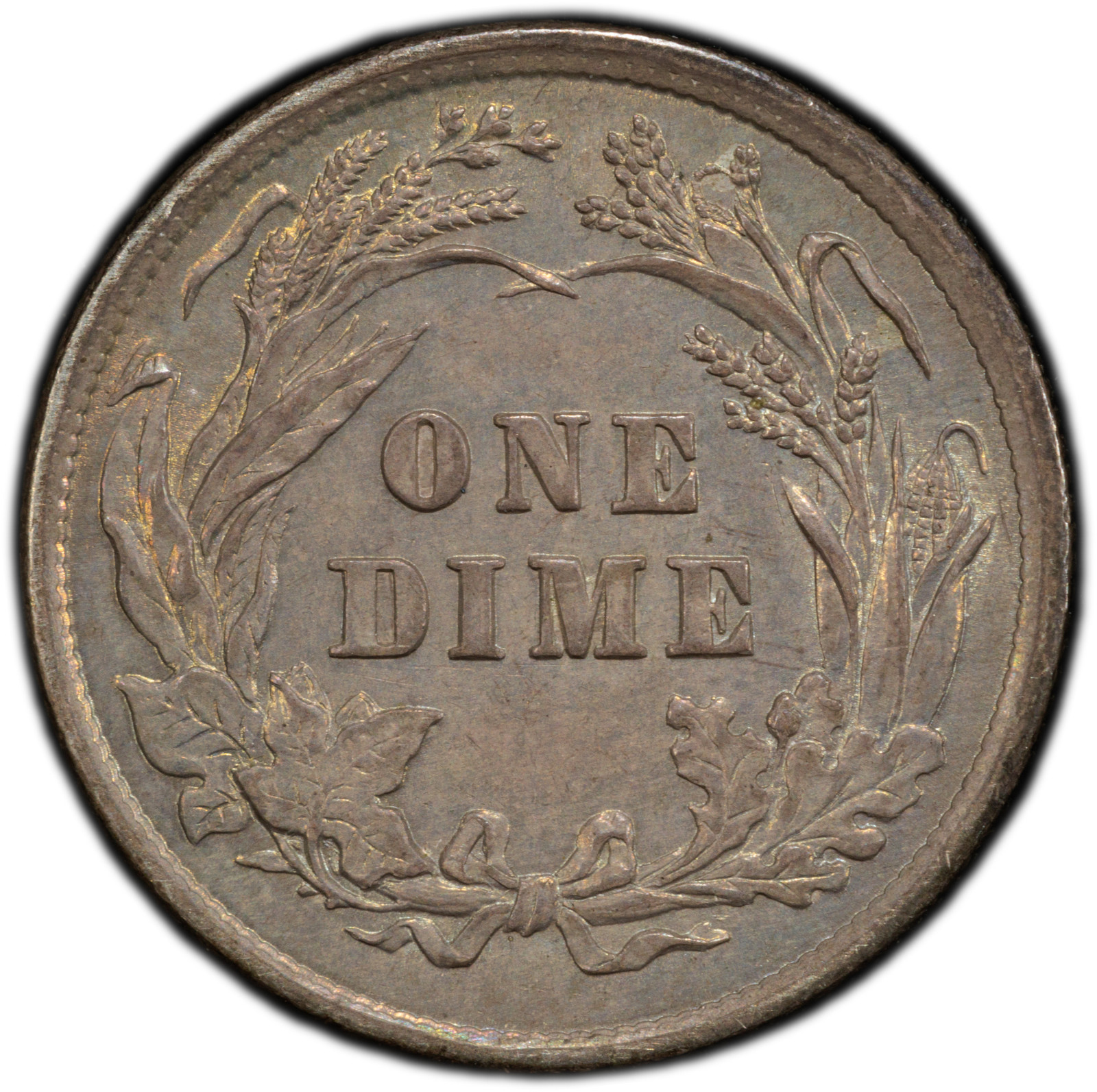 1892 BARBER DIME 10C