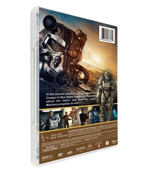 Fallout: The Complete Season 2 (DVD, 2025, 3-Disc Set)