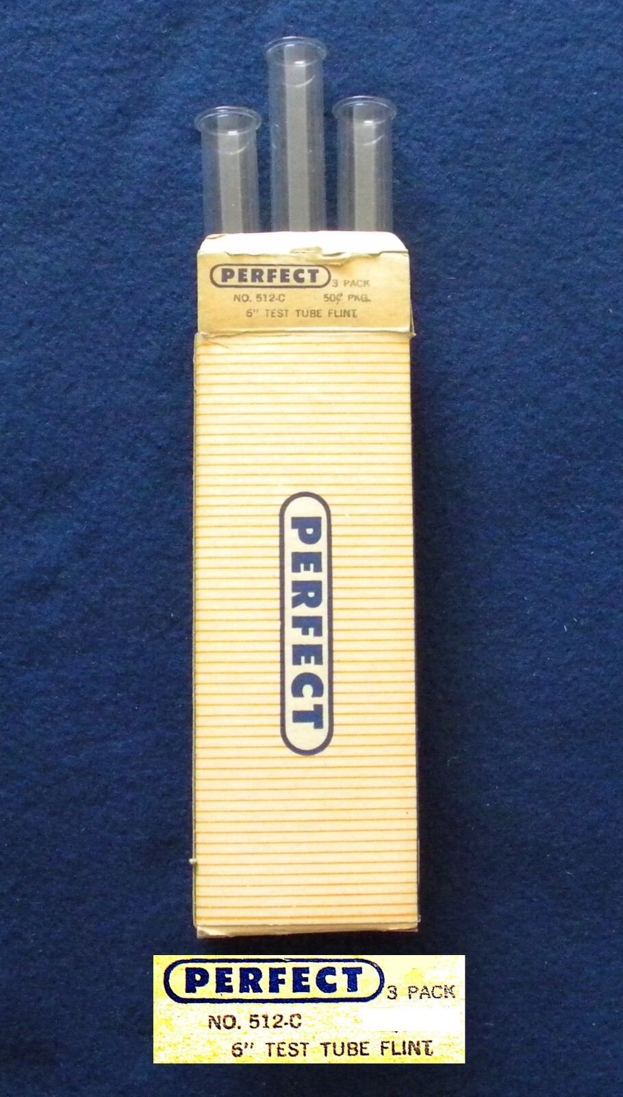 PERFECT CHEMESTRY ITEM 6" Test Tube Flint No. 512-A New in Factory Box