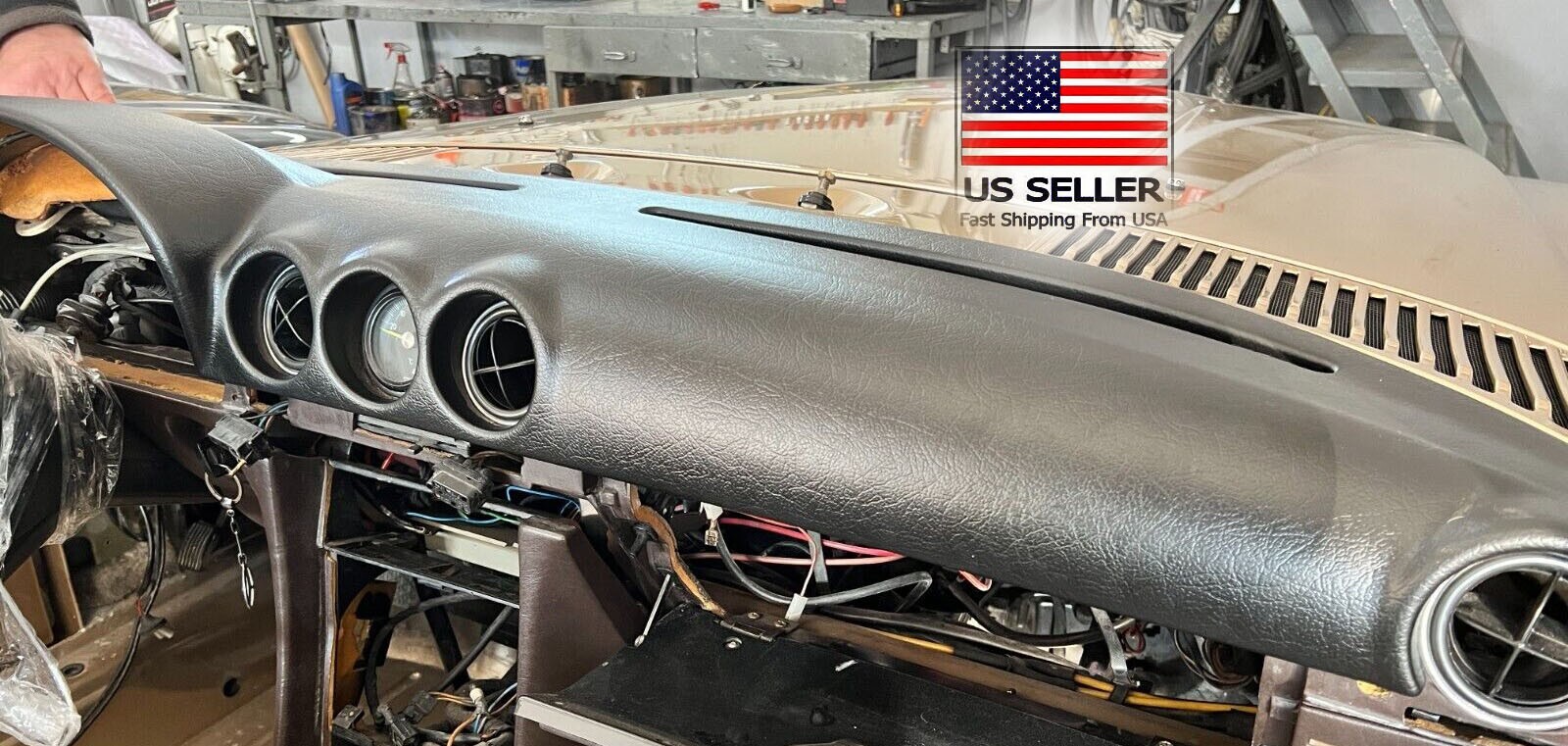 Dashboard Top Cover Panel for Mercedes W107 R107 560SL  380SL 450SL 350SL SLC US