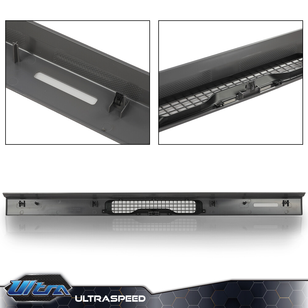 Fit For 1997-2006 Jeep Wrangler TJ Dash Top Cover Defrost Vent Bezel Trim Gray