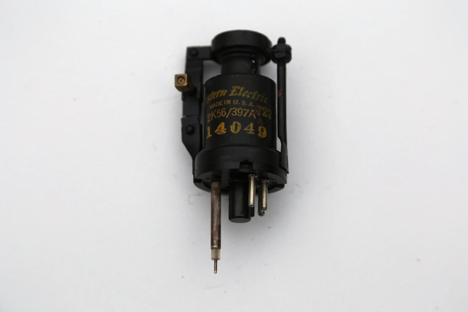 1940 WORLD WAR II KLYSTRON RADAR MICROWAVE TV VACUUM TUBE-WESTERN ELEC 2K56/397A