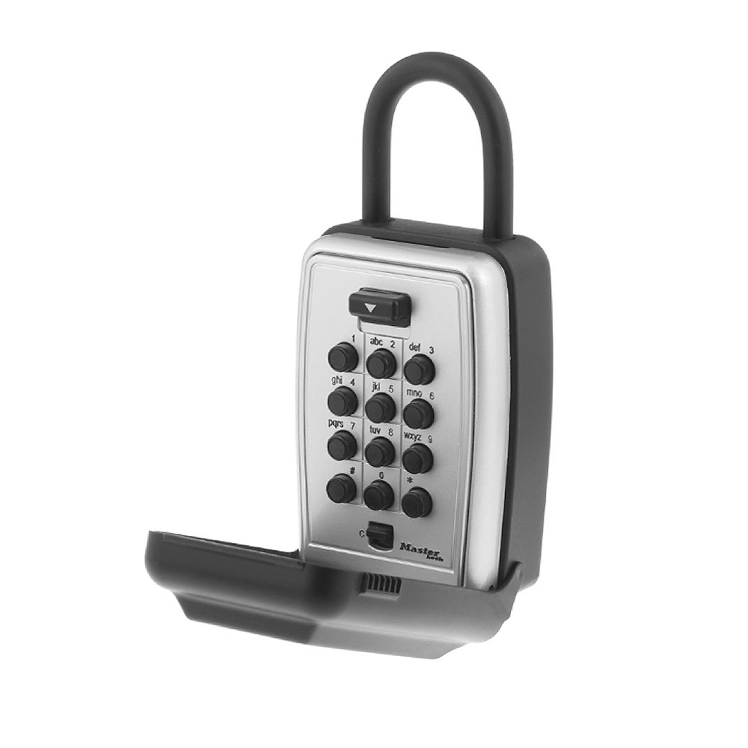 Master Lock 0.004 cu ft Combination Lock Gray Lock Box (Pack of 4)