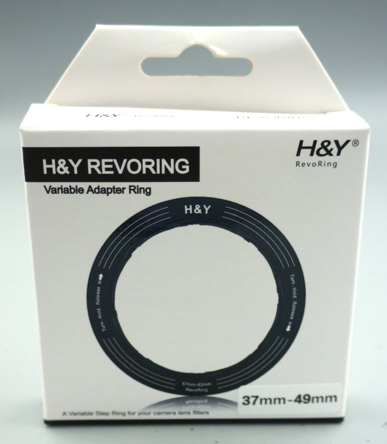 H&Y Filters REVORING 37-49mm Variable Adapter f/ 49mm Filters NIB