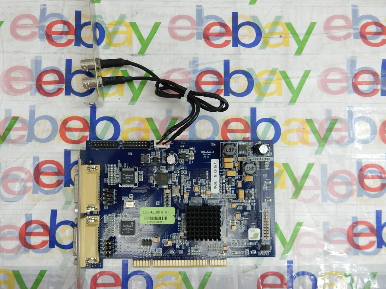 3xLogic DS-4208HFVI 8-Channel Video Audio Capture PCI DVR NVR Card  open box