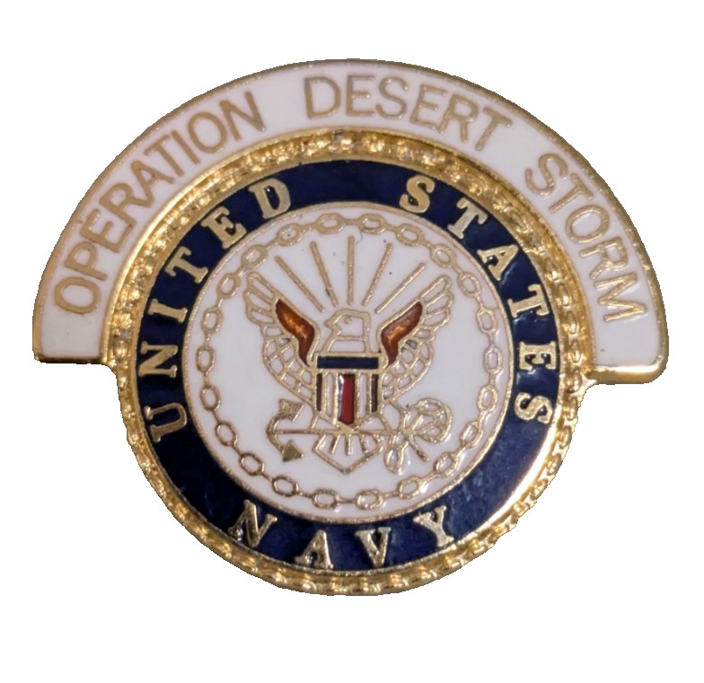 1991 US Navy Operation Desert Storm Pin