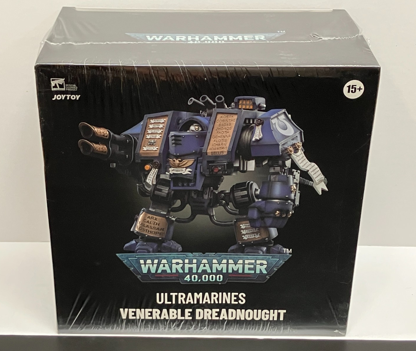 JOYTOY Warhammer 40K ULTRAMARINES VENERABLE DREADNOUGHT 1/18 action figure (NEW)